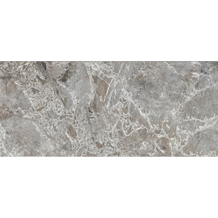 Керамогранит Rex Ceramiche Authentic Luxe Marble Aubisque Silk полуматовый серый 781180 280х120 см
