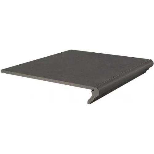 Ступень фронтальная Kerama Marazzi Хадду матовая темно-серая KM4040G0041NGTF 40,2х34 см