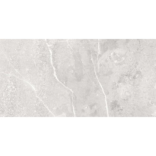 Керамогранит Belleza Eligia Silver Glossy глянцевый серый 120х60 см