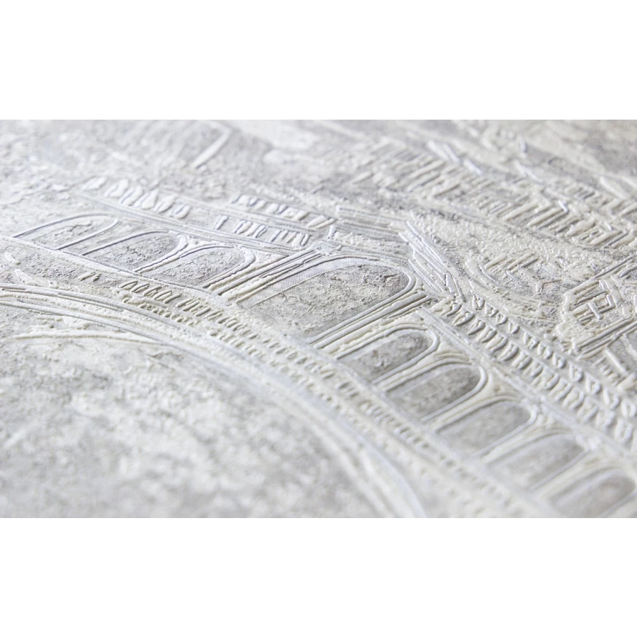 Обои флизелиновые Аспект Сорренто белые 70400-14 1,06х10,05 м