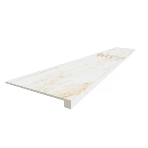 Ступень Фронтальная ColiseumGres Canova Канова Уайт матовая белая 620070002804 60х33 см