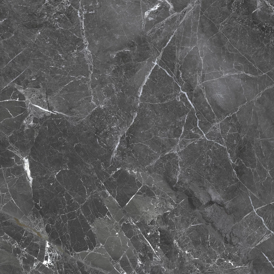 Керамогранит Delacora Greiny Dark sugar-эффект черный 6060GRY99 60х60 см