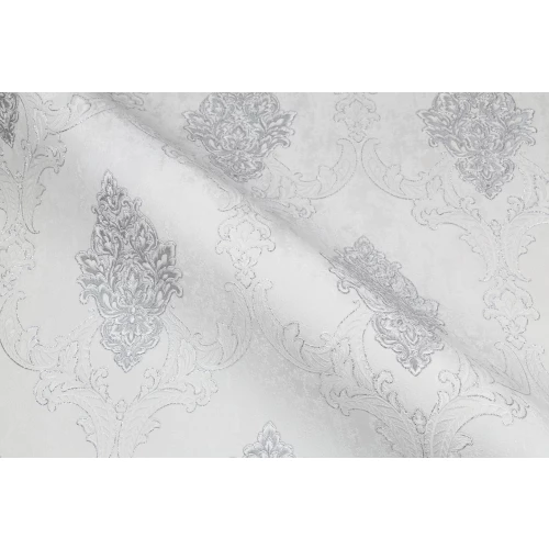 Обои флизелиновые Palitra Life Chantilly серые PL72078-14 1,06х10,05 м