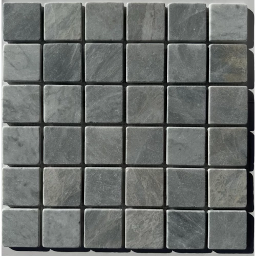 Мозаика Pixel mosaic Мрамор Ice Grey чип 48х48 мм сетка Матовая PIX 337 30,5х30,5 см