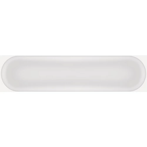 Плитка настенная Cifre Oval White Brillo глянцевая белая 30х7,5 см