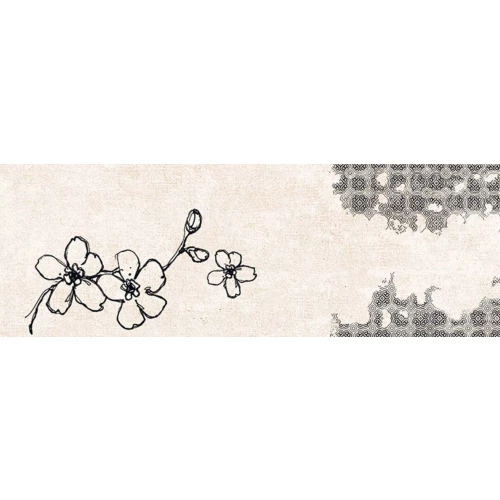 Плитка настенная Tikko Decor Beige матовая с блеском бежевая 90х30 см