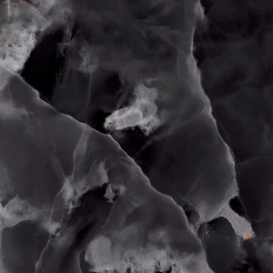 Керамогранит Laparet Andora Black полированный чёрный 60х60 см