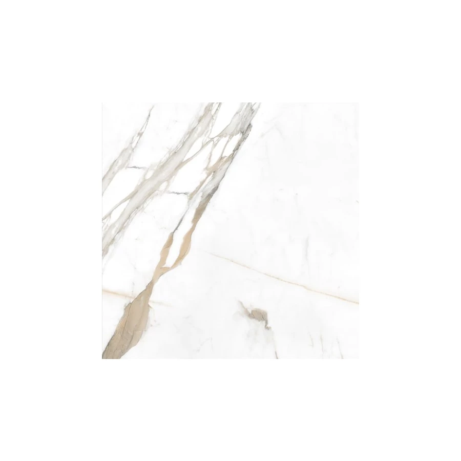 Керамогранит Idalgo Паллисандро Оро LLR полуглянцевый белый ID9086g087LLR 60x60 см