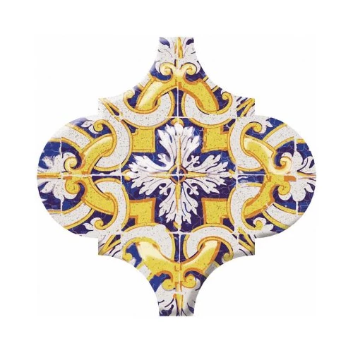 Декор Kerama Marazzi Арабески Майолика орнамент OP\A159\65000 6,5*6,5 см