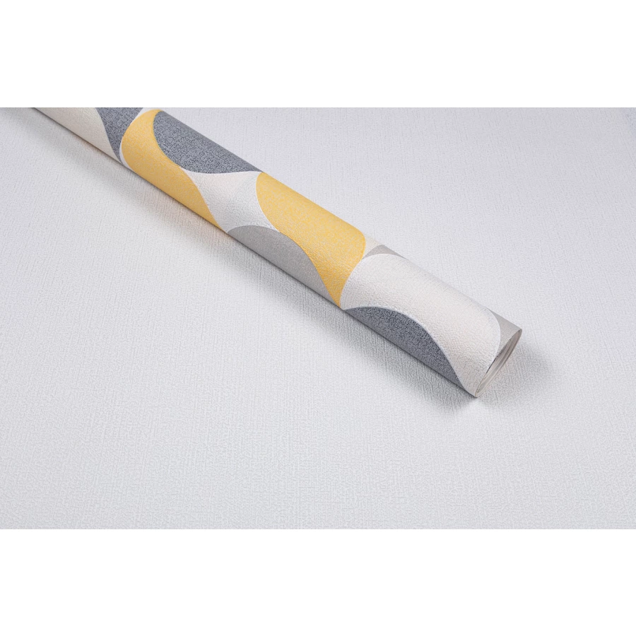 Обои флизелиновые Palitra Home Confetti HomeColor жёлтые HC31185-34 1,06х10,05 м