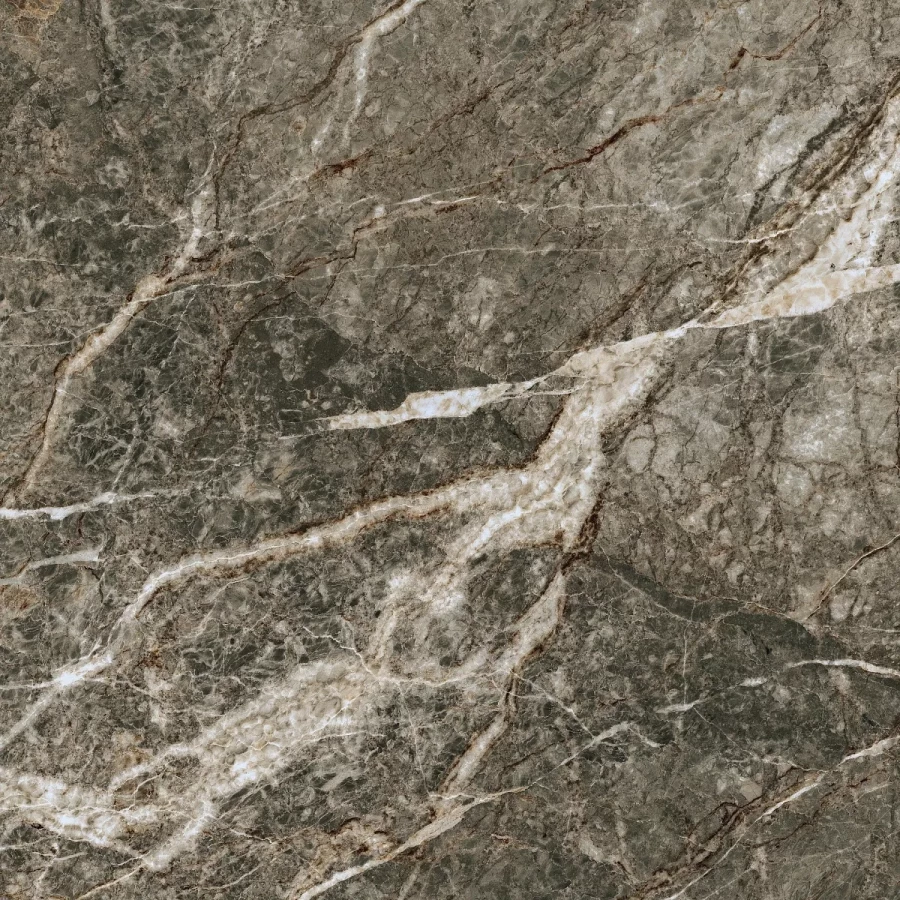 Керамогранит Atlas Concorde Forte Dei Marmi Quark Breccia di Caravaggio Lapp коричневый 610015000702 80х80 см