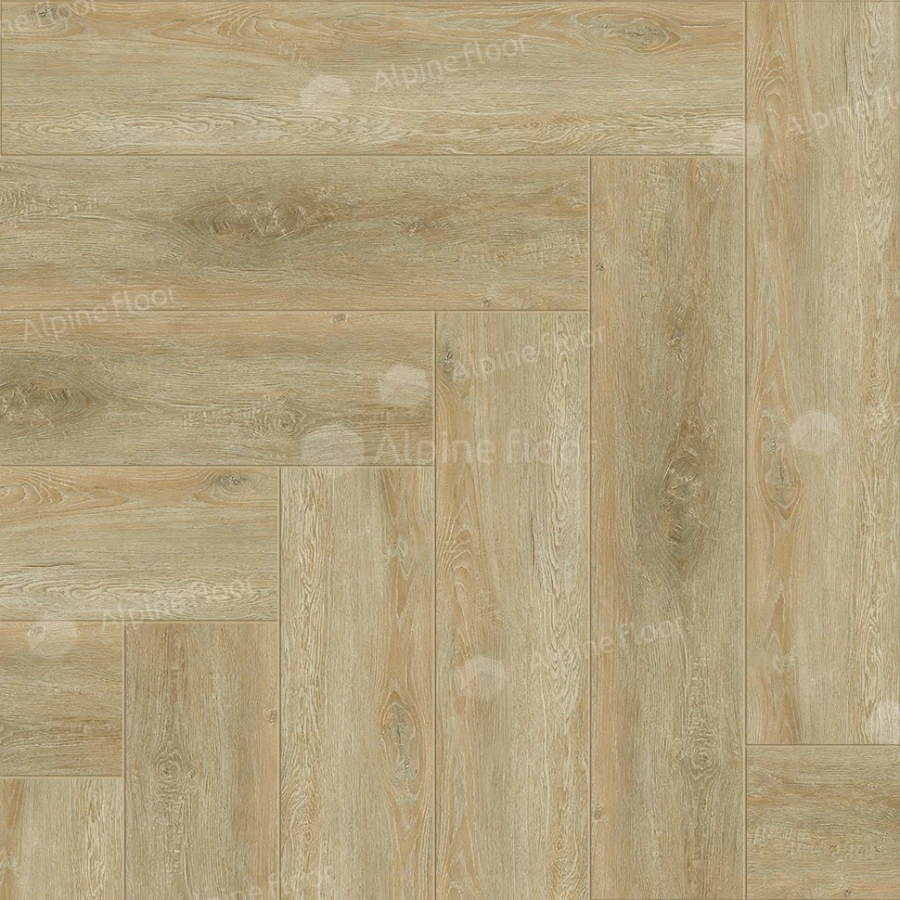 Каменный SPC ламинат Alpine Floor Tulesna Art Parquet Eccellent 1005-10 43 класс 4 мм 19.5 кв.м 60х12.5 см