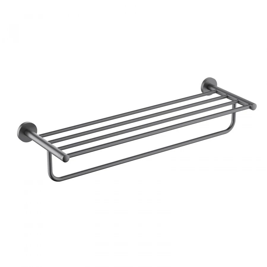 Полка Timo Saona для полотенец черное золото 13058/18