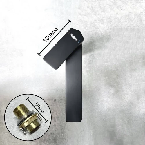 Смеситель для раковины Haiba черный HB11726-7