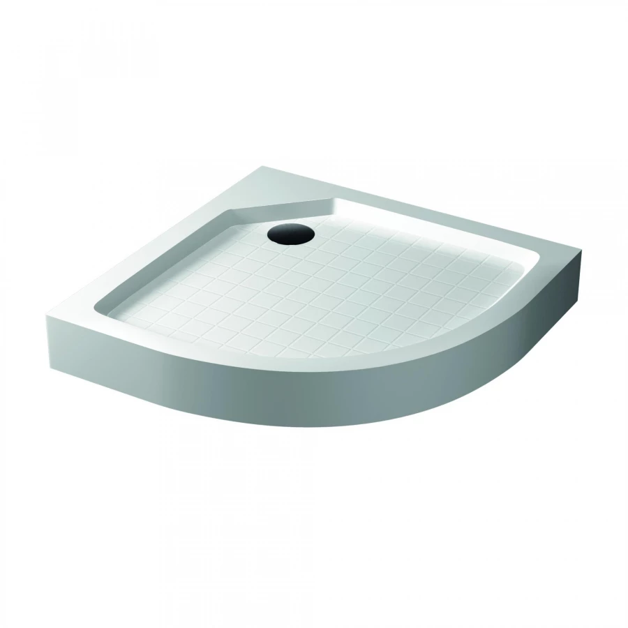 Душевой поддон полукруглый RGW SMC/R W Белый 57350499-01U 90х90 см