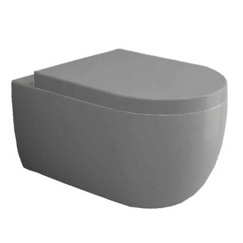 Унитаз подвесной Bocchi V-Tondo серый матовый 1416-006-0129
