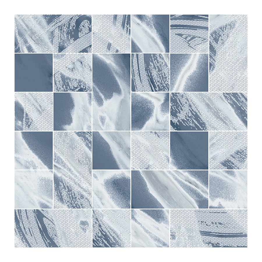 Мозаика Kerlife Royal Blu Mosaic голубой 30.0*30.0 см