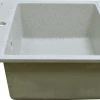 Кухонная мойка Azario Litos искусственный мрамор цвет светло серый CS00078328 57x50.5x20 см