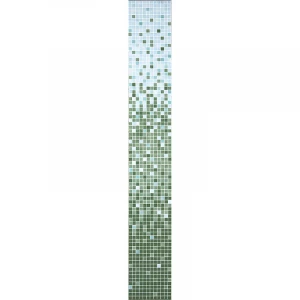 Мозаика Vidrepur Degradados Nilo-5 № 602 600 507 503 510 глянцевая многоцветная 1236575 221,9х31,7 см