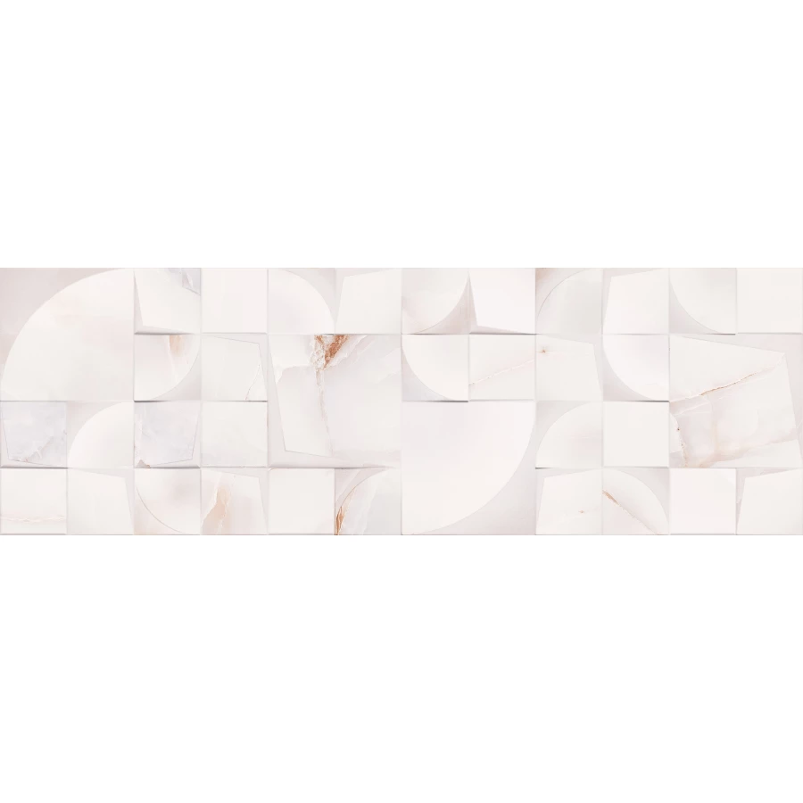 Плитка настенная Primavera Chance Sky Decor 02 glossy DG11-02 90х30 см