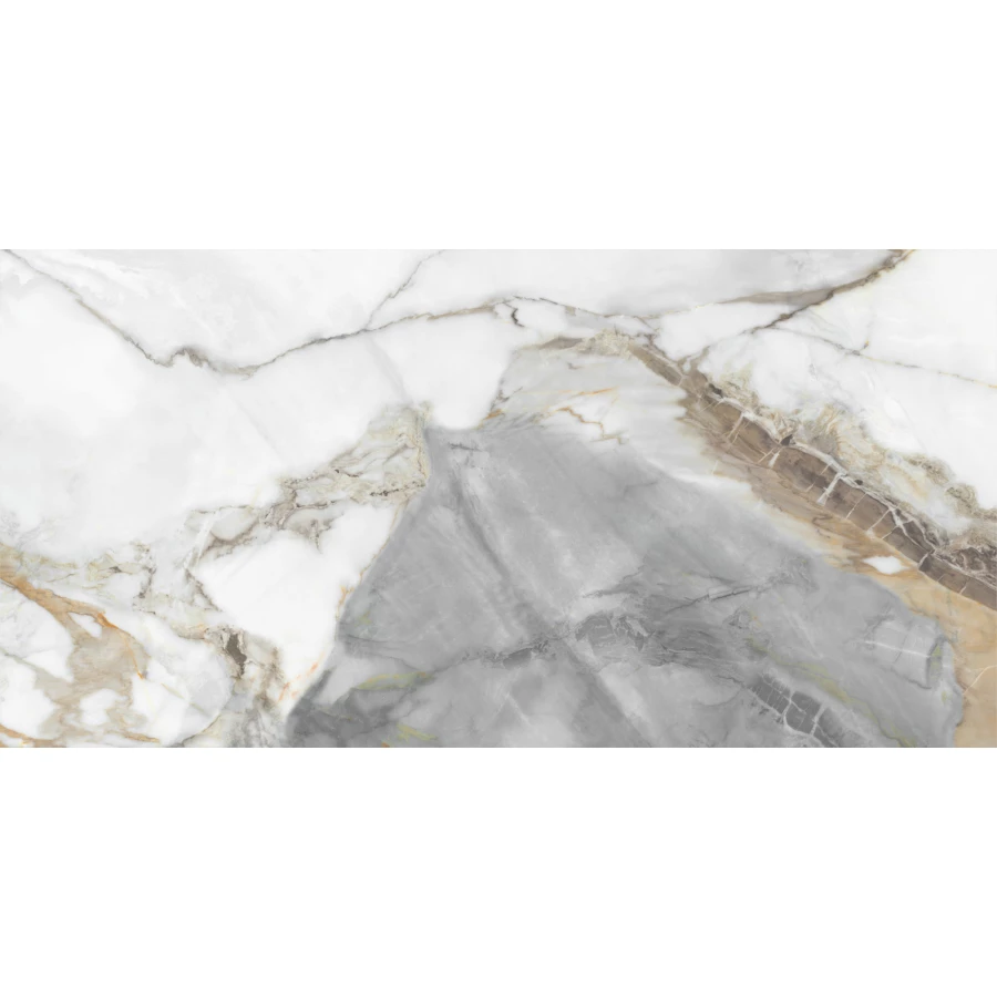 Керамогранит LCM Matrix Gray полированный 2 шт в уп 53,28 м в пал 60120MAX15P 120х60х0,7 см