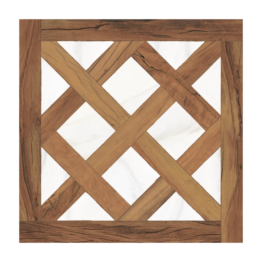 Плитка напольная Peronda FS Forest Mix матовая бело-коричневая 0100338321 45x45 см