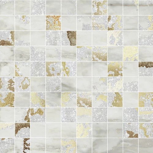 Мозаика Ceramiche Brennero Venus Mosaico Q. Solitaire Grey Mix MQSG 29,9х29,9 см