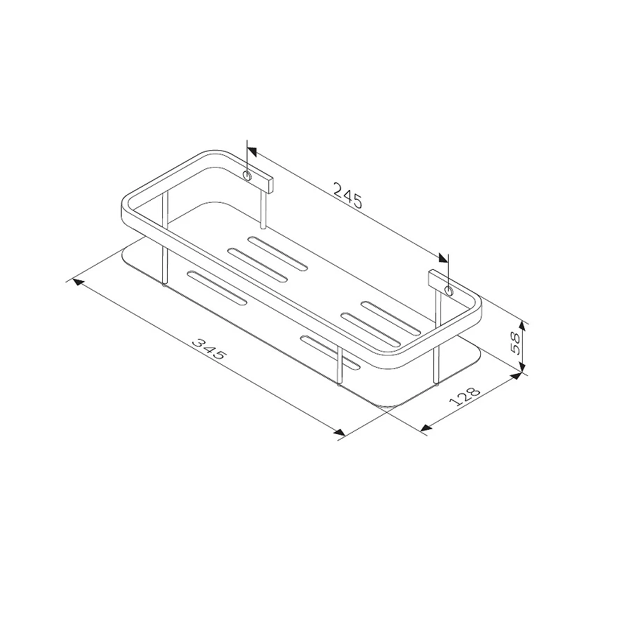 Полка для душа Am Pm Sense L A7453100