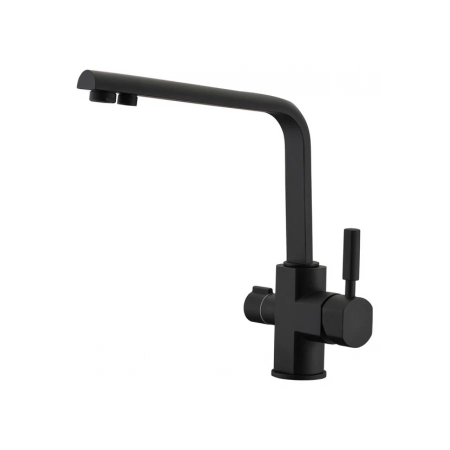 Смеситель для кухонной мойки Kaiser Decor 40144-9 черный