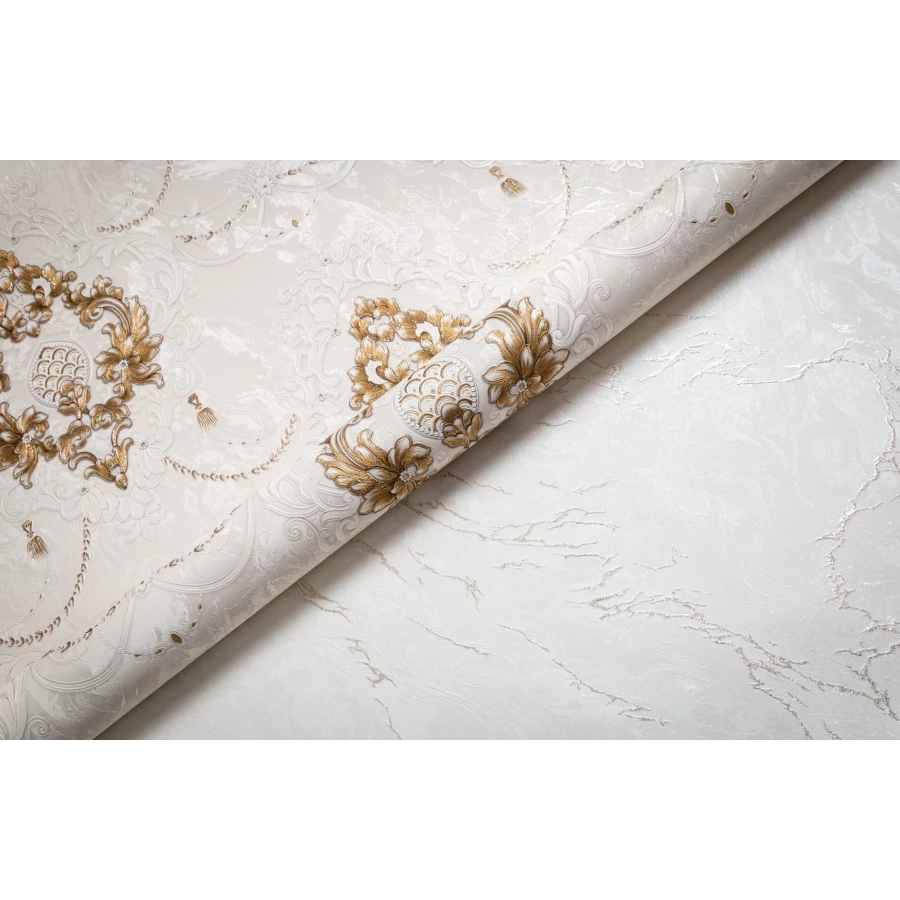 Обои флизелиновые Palitra Life Andijana бежевые PL72467-12 1,06х10,05 м