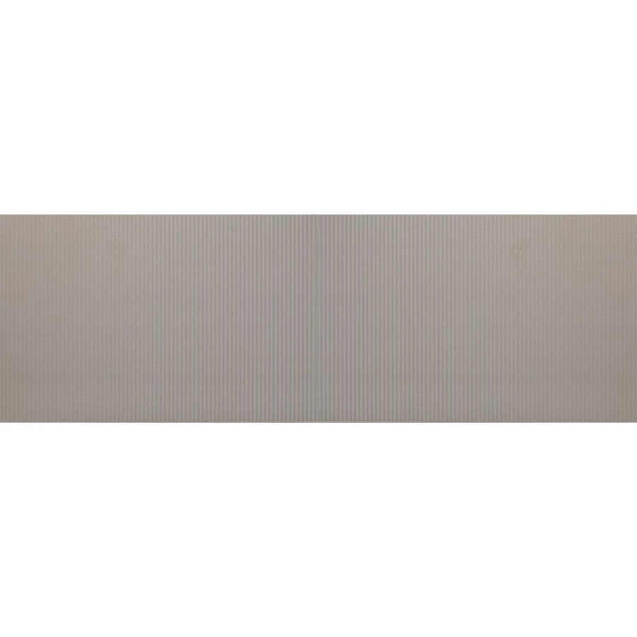 Плитка настенная Eurotile Ceramica Вуиттон рельеф мелкий треугольник матовая тёмно-бежевая 647 100x32,5 см