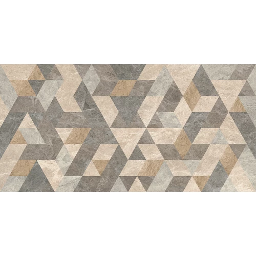 Керамогранит Vitra Marmostone Декор Микс Гео 7ЛПР R 8мм K951329LPR01VTER 120х60 см