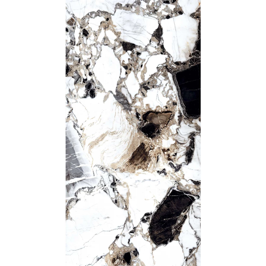 Керамогранит Arcadia Ceramica Grande Crystal High Gloss глянцевый белый HG2002-A 120х60 см