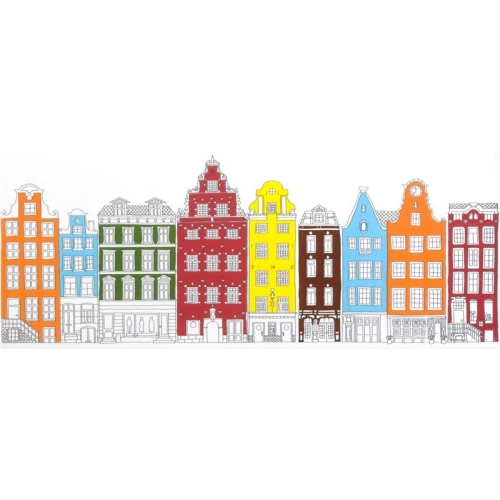 Плитка настенная Kerama Marazzi Стокгольм Декор глянцевый многоцветный AC36/7071T 50х20 см