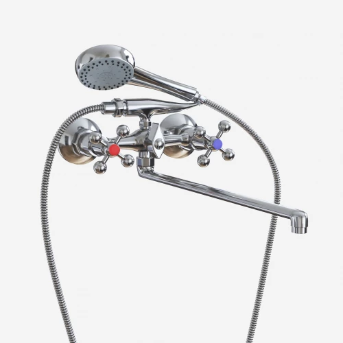 Смеситель для ванны и умывальника MixLine ML07-02 522147 хром