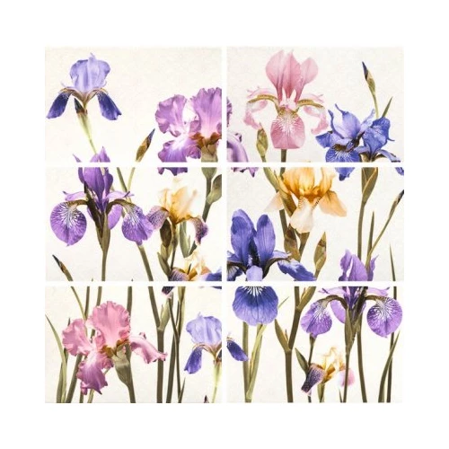 Панно Шахтинская плитка Ирис многоцветный 01 60*60 см