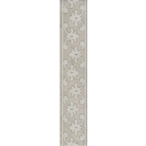 Плитка настенная Kerama Marazzi Ферони Бордюр матовый серый OS/B295/8348 30x5,7 см