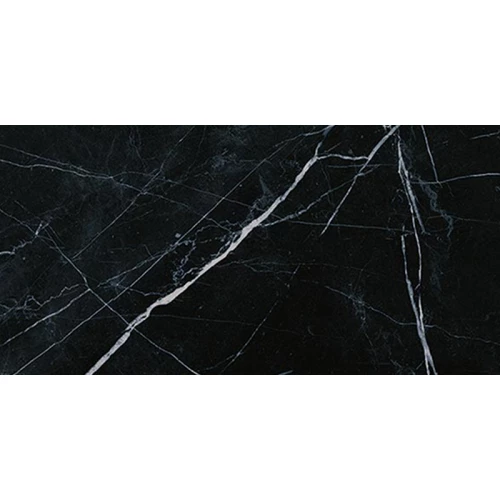 Керамогранит EnergieKer Империал Маркьюуина Блацк Ретт Матт / Imperial Marquina Black Rett Matt матовый черный R12MARQU 120х60 см