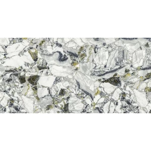 Керамогранит Atlas Concorde Forte Dei Marmi Quark Ceppo Apuano Forest Matt Rett матовый белый 610010002960 160х80 см