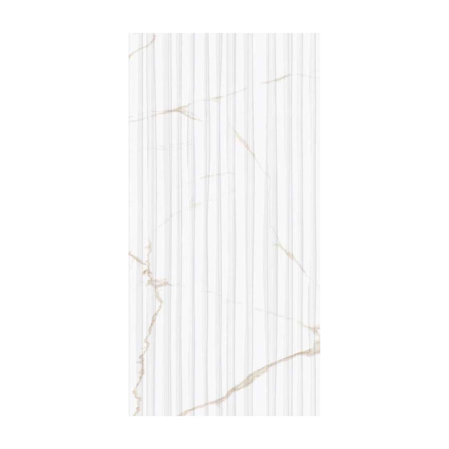 Настенная плитка Eurotile Statuario Gold Decor 60х30 см