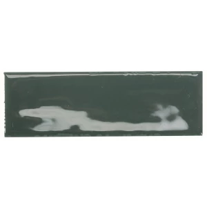 Керамогранит Monopole Artisan Green Bottle 002484 глянцевый темно-зеленый 15x5 см