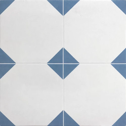 Керамогранит Etili Seramik ДВ Блуе Пре-цут / DV Blue Pre-cut матовый синий 45x45 см