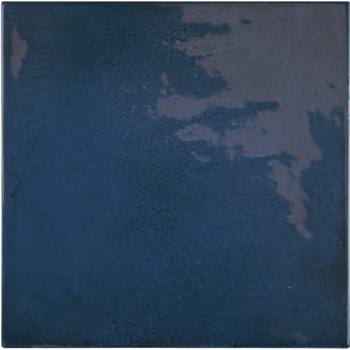 Плитка керамическая Equipe Вилледж Роял Блуе / Village Royal Blue глянцевая синяя 25589 13,2х13,2 см