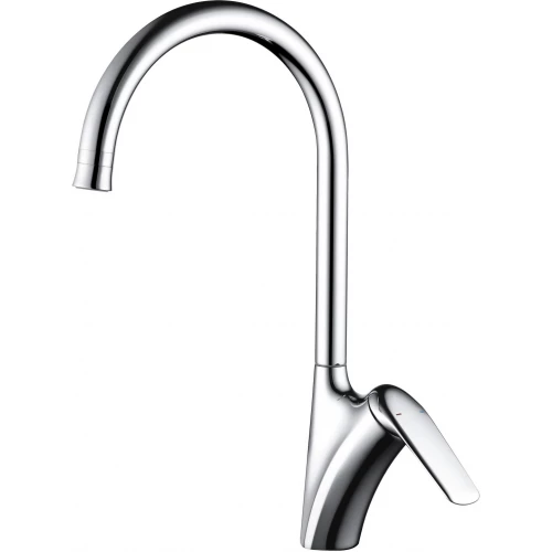 Смеситель одноручный для кухни с поворотным изливом Rush Nevis NE1735-22 хром