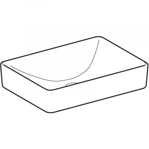 Раковина накладная Geberit VariForm 500.779.01.2 55x40 см