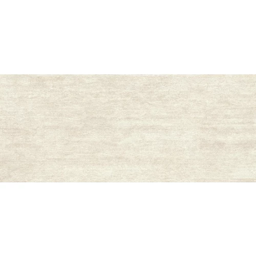 Плитка керамическая Atlas Concorde Италия Марвел 3Д Рид Травертин Уайт / Marvel 3D Reed Travertine White Matte матовая белая AQ3Q 50х120 см