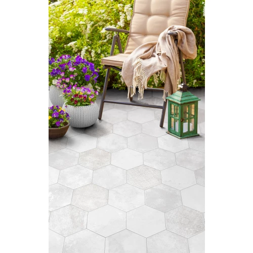 Керамогранит Monopole Pompeia Blanco 20x24 см