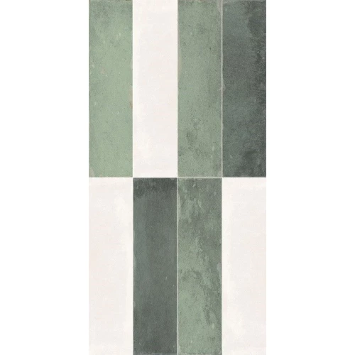 Плитка настенная Dualgres Spirit Jungle матовая зеленая 60х30 см