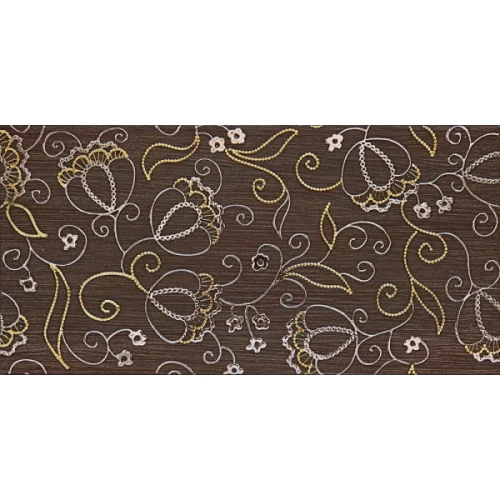 Декор Lasselsberger Ceramics Наоми коричневый 39,8x19,8 см