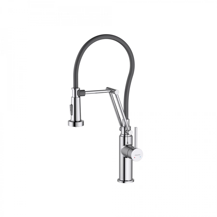 Смеситель для кухни Aquatek Европа 2 jet профессиональный AQ1388CR